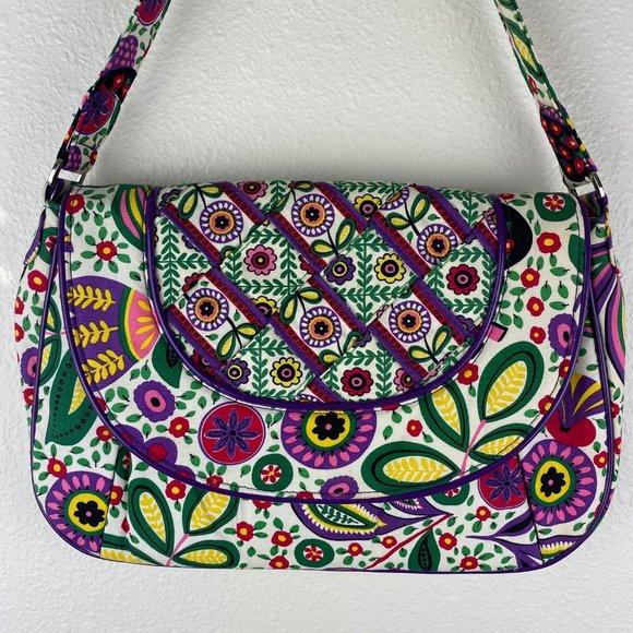 Vera Bradley Handbags - Vera Bradley Viva La Vera Shoulder Hand Bag Purse